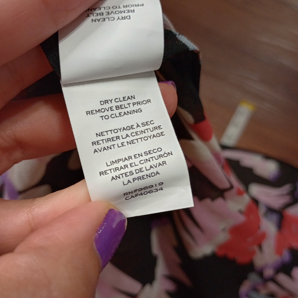 Marc Jacobs Geo Spot Silk Georgette Midi Dress MISSING BELT AND MISSING SLIP - Picture 5 of 10
